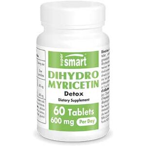 Dihydromyricetin - Contre les effets néfastes de l'alcool - 100% naturel - Anti-gueule de bois - 60 tab - Supersmart