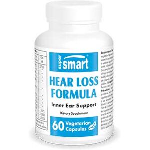 Hear loss formula - Freine Efficacement la Perte de l'Audition - 60 Gél. Vég - sans OGM - Supersmart