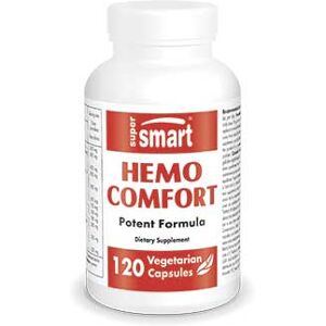 Hemo Comfort - Puissant véinotonique naturel - 120 Gél. Vég - sans OGM - Supersmart