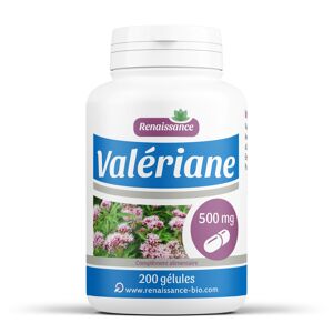 Renaissance Bio Valeriane - 500 mg - 200 gelules
