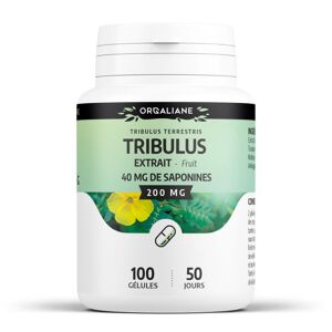 Orgaliane Tribulus terrestris 200 mg Gelules