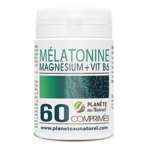 Planete au Naturel Melatonine 1 mg Magnesium Vit B6 Comprimes