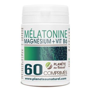 Planète au Naturel Mélatonine 1 mg Magnésium + Vit B6 - Comprimés - Publicité
