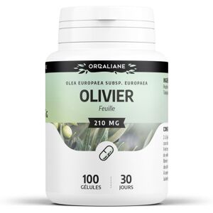 Orgaliane Olivier Feuille 210 mg gelules