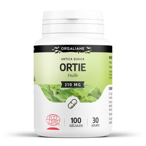 Orgaliane Ortie Ecocert (Feuille) 210 mg - gélules - Publicité
