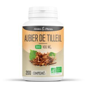 Herbes et Plantes Aubier de Tilleul Bio - 400 mg - 200 comprimes