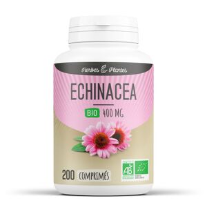 Herbes et Plantes Echinacea Bio - 400 mg - 200 comprimes