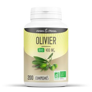 Herbes et Plantes Olivier Bio - 400 mg - 200 comprimes
