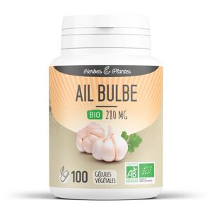 Herbes et Plantes Ail bulbe Bio 280 mg Gelules vegetales