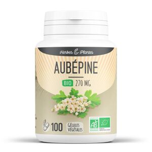 Herbes et Plantes Aubepine Bio 270 mg Gelules vegetales