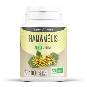 Herbes et Plantes Hamamelis Bio - 220 mg - Gelules vegetales