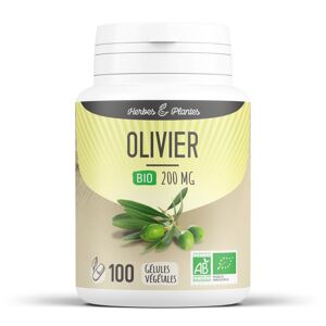 Herbes et Plantes Olivier Bio 200 mg Gelules vegetales