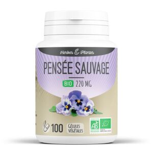 Herbes et Plantes Pensee sauvage Bio 220 mg Gelules vegetales