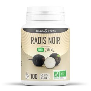 Herbes et Plantes Radis noir Bio 270 mg Gelules vegetales