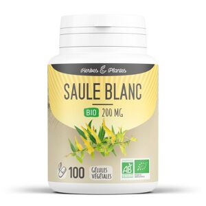 Herbes et Plantes Saule blanc Bio - 200 mg - Gelules vegetales