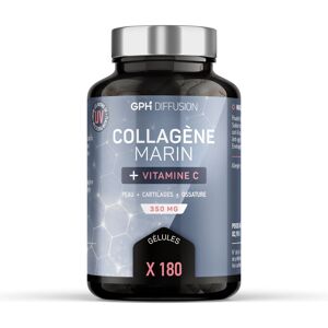 GPH Diffusion Collagene marin + Vitamine C - 350 mg - 180 gelules