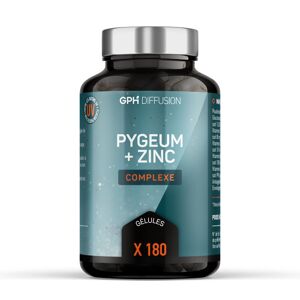 GPH Diffusion Pygeum et Zinc 390 mg Gelules