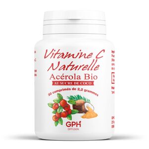 GPH Diffusion Vitamine C Acerola Bio Sucre de Coco 1000 mg Comprimes