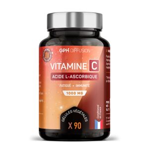 GPH Diffusion Vitamine C 1000 mg - Acide L Ascorbique - Gelules vegetales