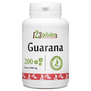 123gelules Guarana - 400 mg - 200 comprimés - Publicité