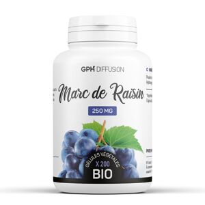 GPH Diffusion Marc de raisin biologique 250 mg