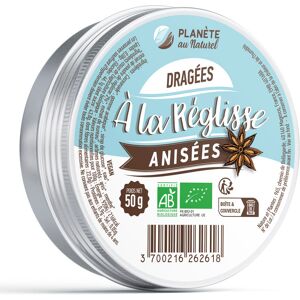 Dragées de réglisse anisées biologique - 50g