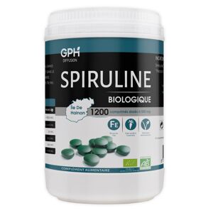 GPH Diffusion Spiruline Bio - 500 mg - 1200 comprimes