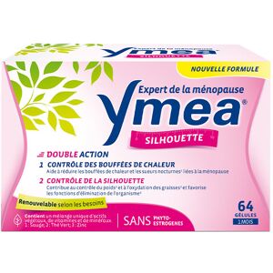 Yméa Ymea Ménopause Bouffées de Chaleur et Silhouette 64 Gélules