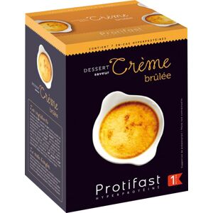 Dessert Hyperprotéiné Crème Brulée 7 Sachets