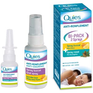 Anti-Ronflement Spray Buccal 70ml + Spray Nasal 15ml