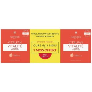 Complements alimentaire cheveux et ongles 3 mois Vitalfan Rene Furterer