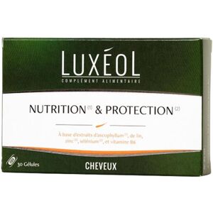 Luxéol Compléments alimentaires nutrition et protection cheveux Luxéol 30 gélules