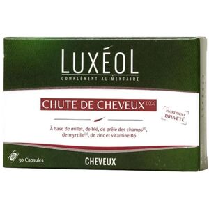 Luxéol Compléments alimentaires chute de cheveux Luxéol 30 gélules