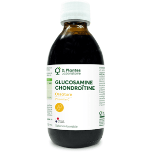 Glucosamine chondroitine buvable 200 ml - D.Plantes - Complément Alimentaire - Publicité