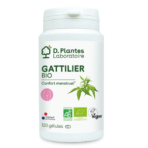 Gattilier BIO 120 gélules - D.Plantes - Complément Alimentaire - Publicité