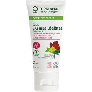 Gel jambes légères 150 ml - D.Plantes