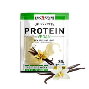 Eric Favre Protein Vegan, Proteine végétale tri-source - Sachet Unidose (Vanille) Proteines Vanille - Eric Favre one_size_fits_all