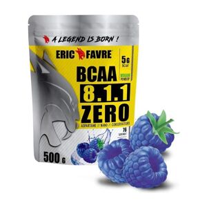 BCAA 8.1.1 Zero Vegan 500gr Blue raspberry Bcaa & Acides Amines Blue raspberry - Eric Favre 250g