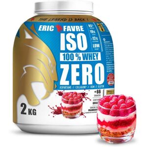 Eric Favre Iso Zero 100% Whey Protéine Proteines - Framboisier - 2kg - Eric Favre