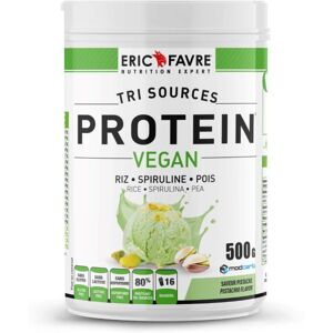 Proteines vegetales tri-source, Protein Vegan, Pistache Proteines - Pistache - 500g - Eric Favre