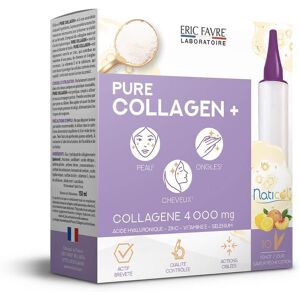 Programme 10 Jours Pure Collagen + Anti Age Peche - Citron - Eric Favre Noir S