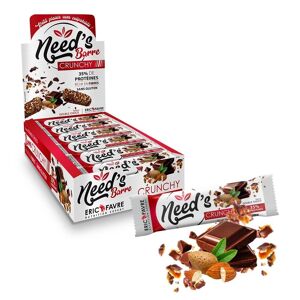 Eric Favre Barre protéinée Need's Crunchy Double Choco Barres Proteinees - Double Choco - 40g - Eric Favre one_size_fits_all