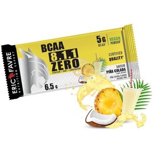 BCAA 8.1.1 Zero Vegan - Sachet Unidose Bcaa & Acides Amines Piña colada - Eric Favre Noir XXL - Publicité