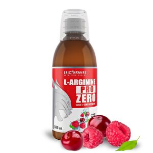L-Arginine Pro Zero Boosters & Pre Work Out - Fruits rouges - 500ml - Eric Favre