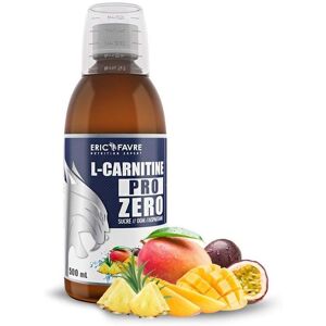 L-Carnitine Pro Zero Boissons Minceur - Tropical - 500ml - Eric Favre 3kg