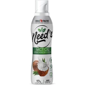 Eric Favre Need's MCT Oil - Spray Cuisson Coco Cooking - Noix de coco - 200ml - Eric Favre Noir XL