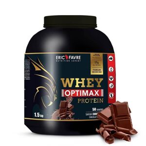 Whey Optimax Protein Proteines - Chocolat - 1,5kg - Eric Favre one_size_fits_all