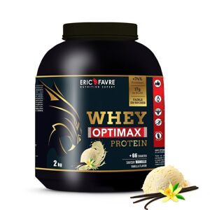Whey Optimax Protein Proteines - Vanille - 2kg - Eric Favre one_size_fits_all - Publicité