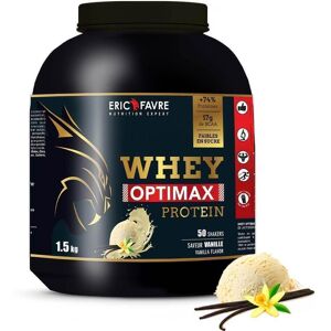 Whey Optimax Protein Proteines - Vanille - 1,5kg - Eric Favre one_size_fits_all