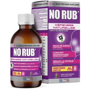 No'Rub - Defenses naturellessup1/sup Tonus & Immunite - Pin Eucalyptus - 200ml - Eric Favre Noir XL